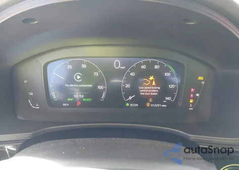 2025 Honda Civic Hybrid Sport Touring из США, поврежденный, VIN 19XFL4H93SE000502